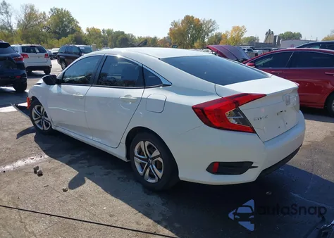 2017 Honda Civic Lx from USA, damaged, VIN 19XFC2F56HE007635